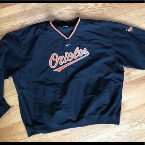 Nike Baltimore Orioles  pullover jacket size XXL